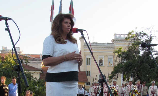 Илияна Йотова: Българските опълченци ни оставиха най-големия завет -  Единението  