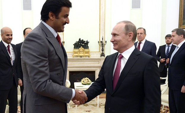 Президентът Владимир Путин ще приеме емира на Катар