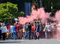 Протестите в Армения в няколко кадъра