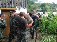 Бедствието в страната в снимки