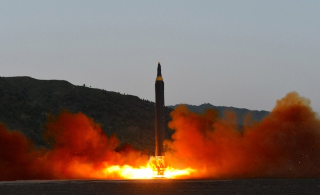 Ракетата, която Северна Корея изстреля по-рано днес, е станало от