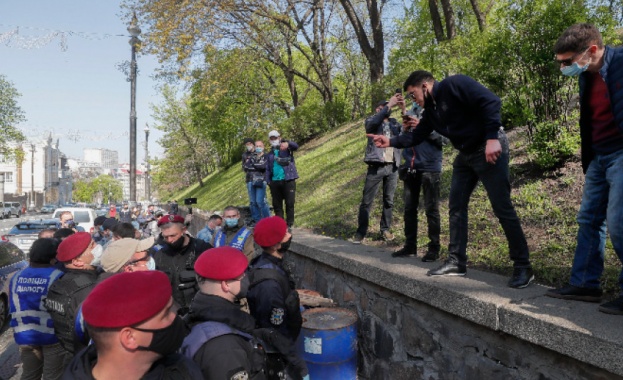 Украинският бизнес на протест с искане за разхлабване на карантината 