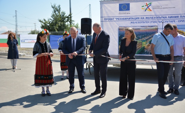 Модернизацията на жп линията Пловдив Бургас ни отправя към