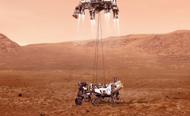 Мини-хеликоптерът „Инджинюъти“ направи дванадесетия си полет на Марс 