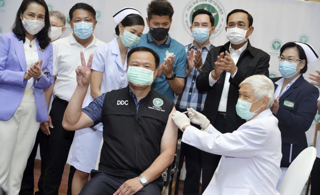 Тайланд стартира днес своята кампания за ваксинация срещу COVID 19 Първите