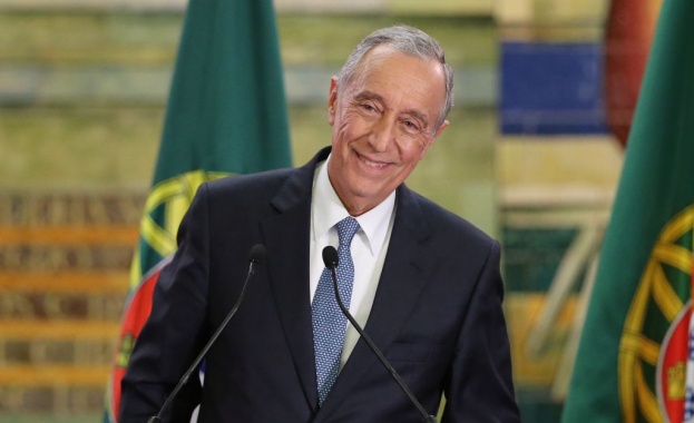 Президентът на Португалия Марсело Ребело де Соуза пристига на официално