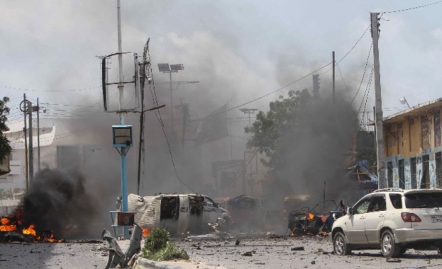 Мощен взрив избухна днес в столицата на Сомалия Могадишу По