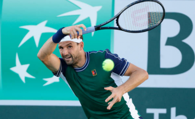 Единственият българин в тенис елита Григор Димитров загуби четвъртфиналната битка