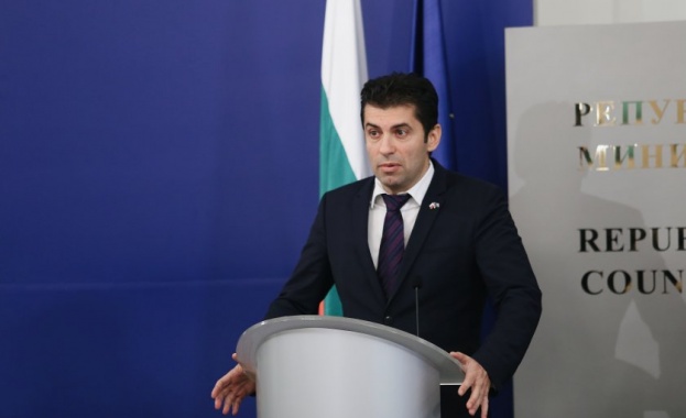 Министър председателят Кирил Петков е уведомен днес от Държавната агенция Национална