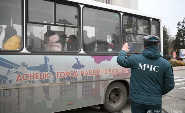 Крим прие първата група бежанци от Донбас