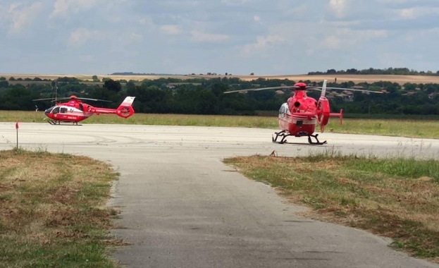 С пет медицински хеликоптера извозват до Румъния пострадалите в тежката