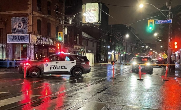 Канадската полиция арестува мъж, след като в понеделник вечер полицай