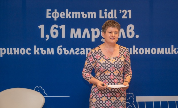 1,61 млрд. лв. е приносът на Lidl  към българската икономика за 2021 г. 
