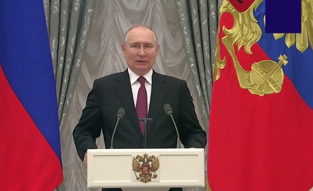 Руският президент Владимир Путин заяви, че контранастъплението на украинската армия,