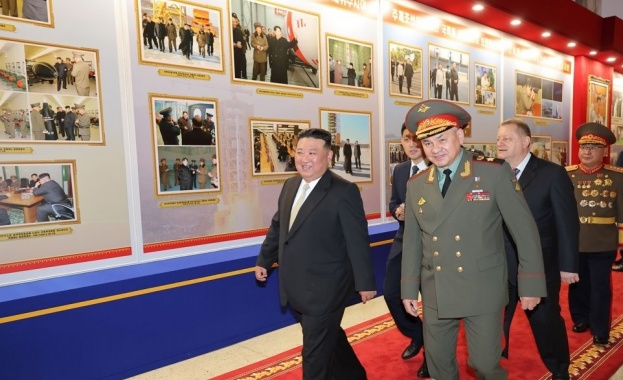 Ким Чен-ун показа на Шойгу най-новите севернокорейски дронове (Снимки)