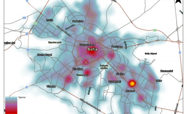 Учени от GATE създадоха първия Енергиен атлас на София