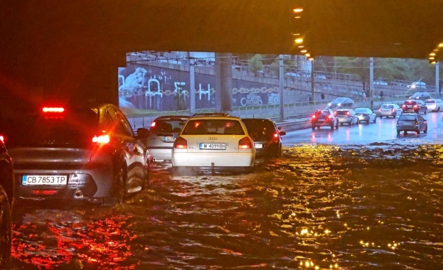 Климатолог: За 2 часа в София падна количество дъжд, колкото за цял месец