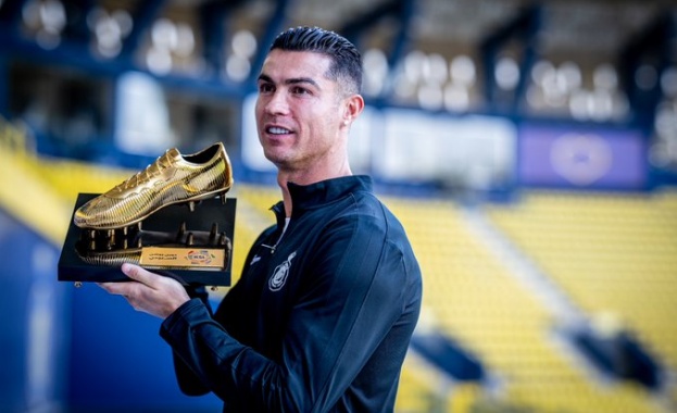 Роналдо получи Златната обувка на първенството на Саудитска Арабия