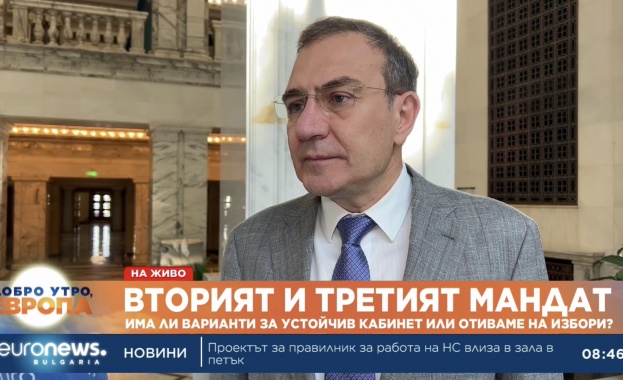 Борислав Гуцанов: На България ѝ е необходимо експертно правителство на националното съгласие с третия мандат