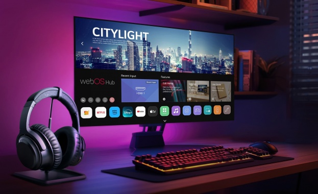 LG разширява бизнеса на платформата webOS Hub с нови функции, създадени за гейминг монитори