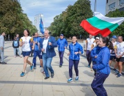 Зам.-министър Стоян Андонов се включи в световния пробег на мира