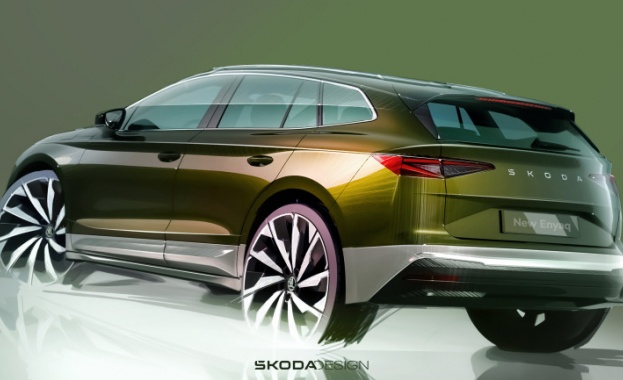 Днес SKODA Auto разпространи първите скици на обновеното семейство на