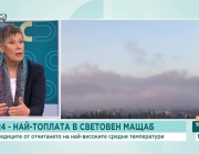 Проф. Балабанова: 2024-та година вероятно ще бъде най-топлата в световен мащаб