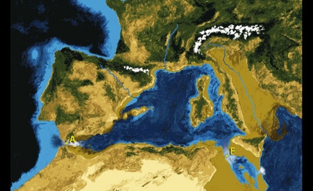 Мегапотоп е напълнил отново Средиземно море преди пет милиона години