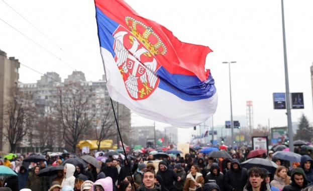 Сръбската общност у нас излиза на шествие в подкрепа на протестиращите студенти в Белград